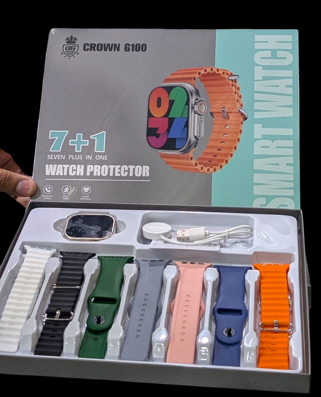 CROWN G100 7+1 SMART WATCH SERIES ULTRA2