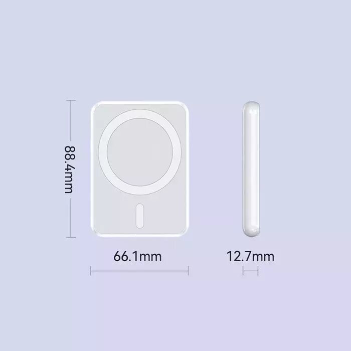 Remax RPP-509 5000mAh Power Bank, 20W PD, 15W Magnetic Wireless Charging